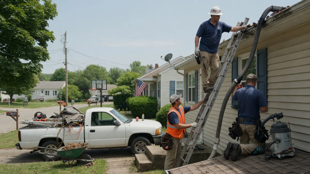 Gutter Installation in Salamonia, IN near me